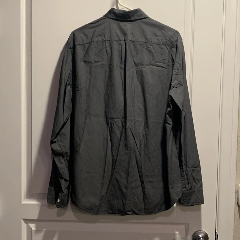 J. Crew Men’s Surwashed Oxford Casual Button Down Shirt Size Large GUC #7903